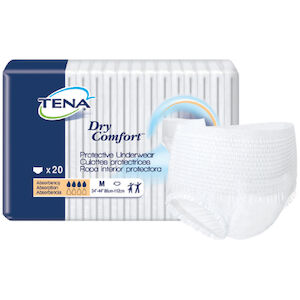 Medium, 34 Inch - 44 Inch Waist, Dry Comfort Protective Incontinence Underwear
